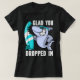 Camiseta Shark Glad You Dropped In Vintage Surfing Play on  (Diseño del anverso)