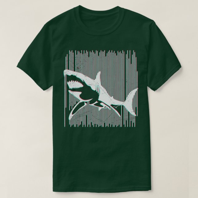 Camiseta Shark great white diver Marine biologist (Diseño del anverso)
