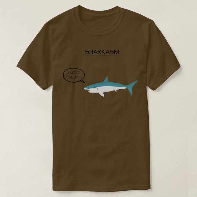 Camiseta Sharkasm 2 (Diseño del anverso)