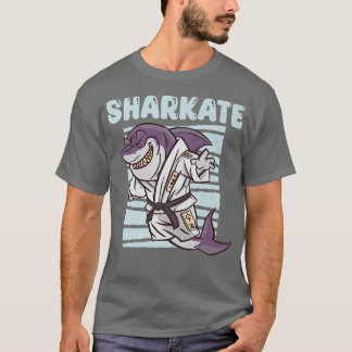 Camiseta Sharkate Funny Karate Shark Apparel Shark Shark Lo