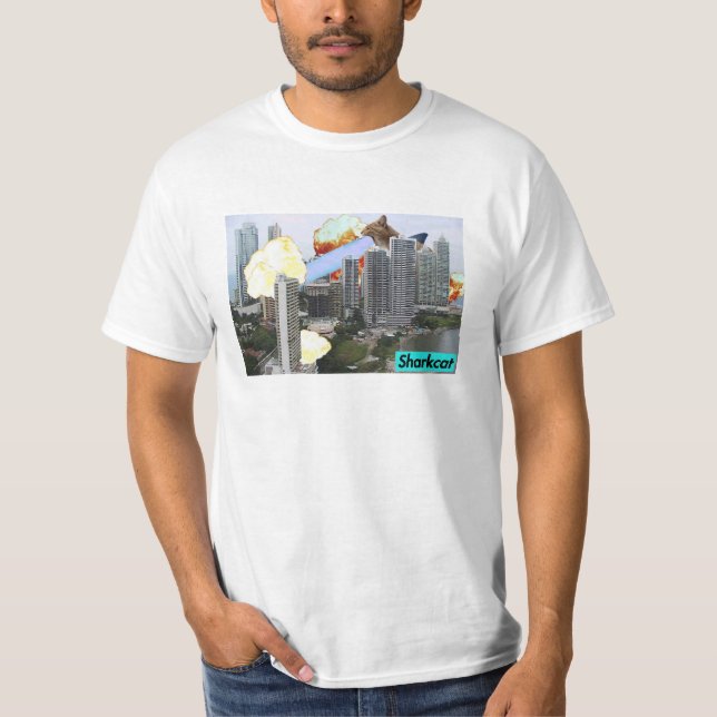 CAMISETA SHARKCATZILLA (Anverso)