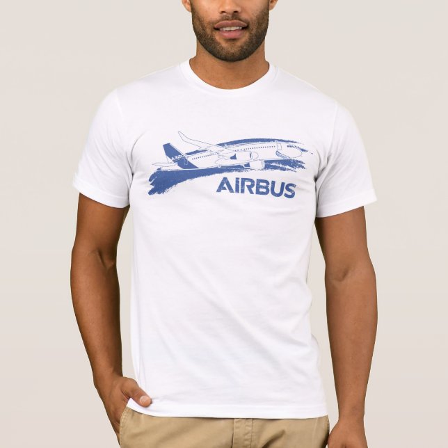 Camiseta Sharklet Airbus a320 (Anverso)