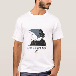 Camiseta Sharkspear Divertido Shakespeare Tiburón Juego de