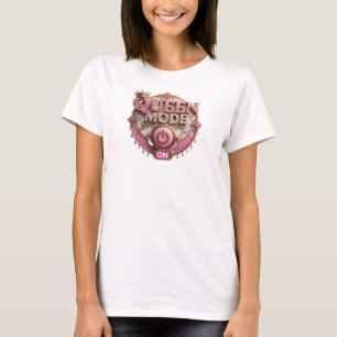 Camiseta Sharp Orange QUEEN MODE ON Quote