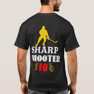 Camiseta 🏆 👍 Sharp Shooter 10 clásico de los hombres esta