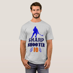 Camiseta 🏆 👍 Sharp Shooter 10 clásico de los hombres esta