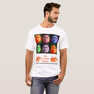 Camiseta sharples del ena ningunas suposiciones