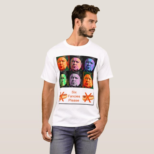 Camiseta sharples del ena ningunas suposiciones (Anverso completo)