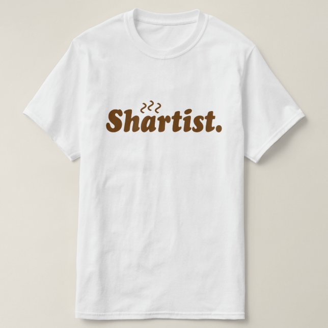 Camiseta Shartista. (Diseño del anverso)
