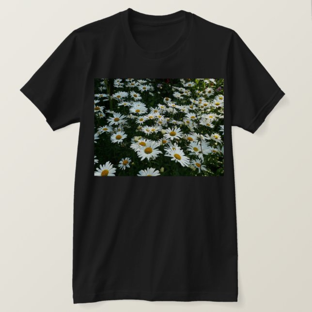 Camiseta Shasta Daisies II (Anverso del diseño)