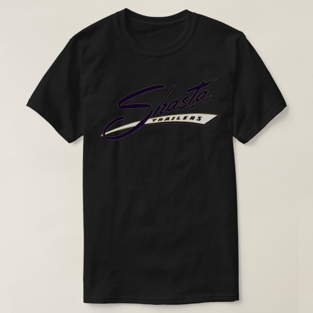 Camiseta Shasta Vintage Trailers USA (Diseño del anverso)