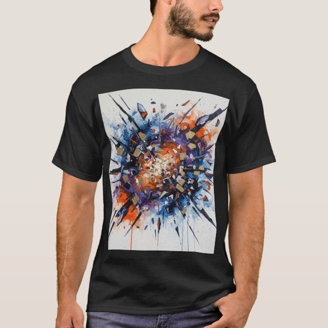 Camiseta Shattered Spectrum (Anverso)