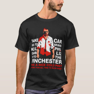 Camiseta Shaun of the Dead - Ve a Winchester y espera