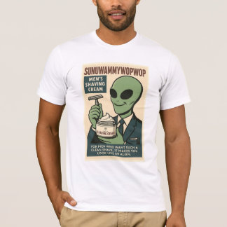 Camiseta Shave Cream Roswell Aliens Retro