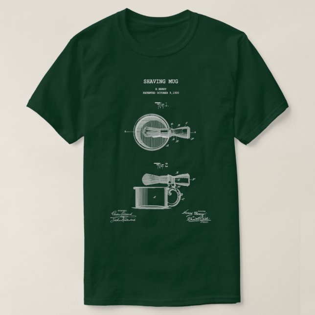 Camiseta Shave Mug (Diseño del anverso)