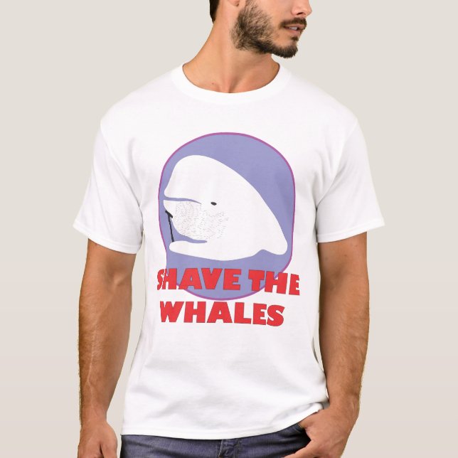 Camiseta Shave the Whales Shirt (Anverso)