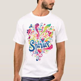 Camiseta Shavuot - Colorida celebración de Shavuot