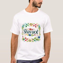 Camiseta Shavuot - Colorida celebración del Festival Shavuo