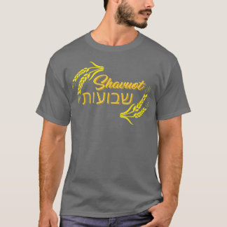 Camiseta Shavuot Festín de semanas Hebreo feliz Shavuot jud