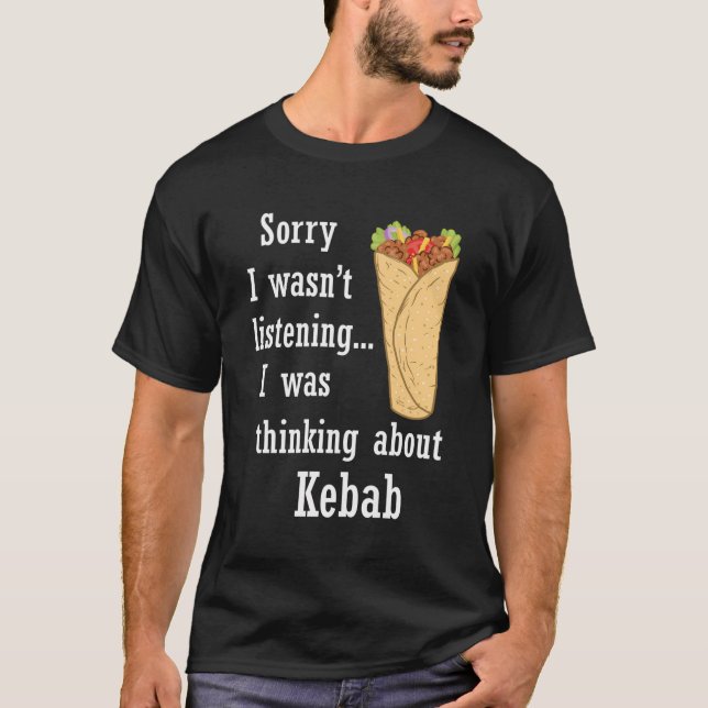 Camiseta Shawarma Comer Doner Kebab Comida Turca (Anverso)