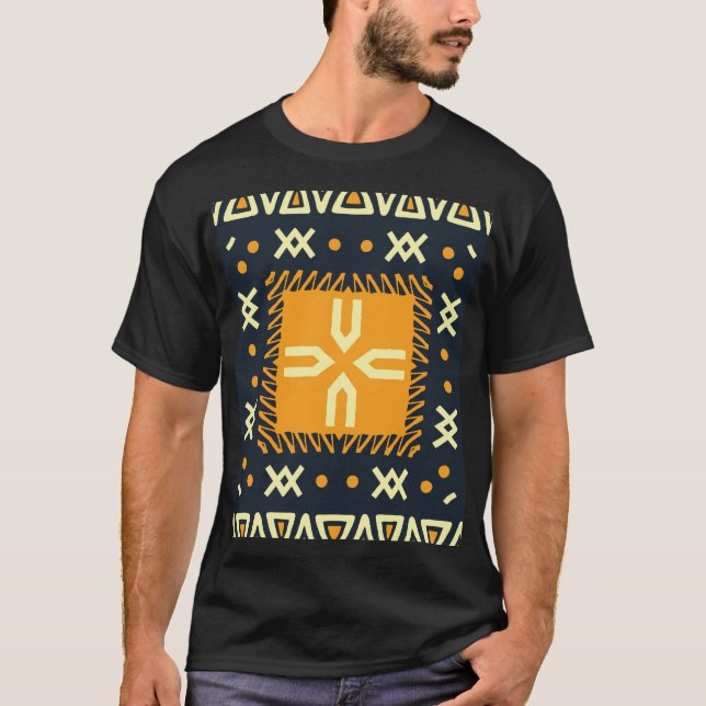 Camiseta Shawl Design: Plaza Batik India. (Anverso)