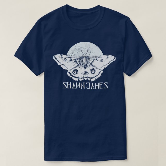 Camiseta Shawn James Merch Moth Lovely (Diseño del anverso)