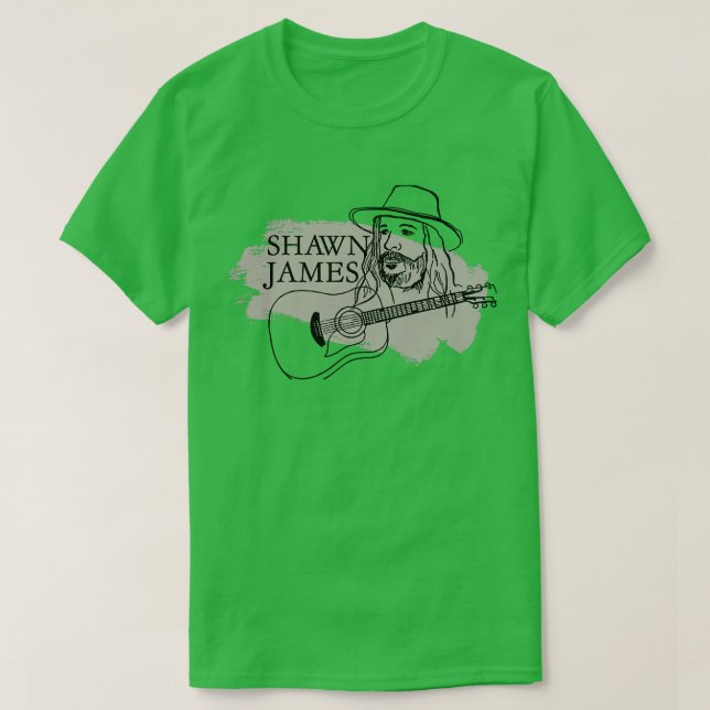 Camiseta Shawn James Merch Strong (Diseño del anverso)