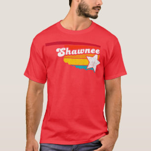 Camiseta Shawnee Oklahoma Vintage Molestias 2