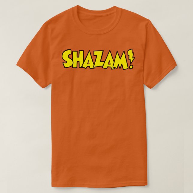 Camiseta Shazam (Diseño del anverso)