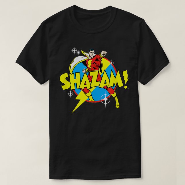 Camiseta Shazam Bolt (Diseño del anverso)
