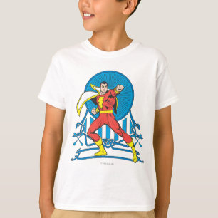 Camiseta SHAZAM en la lucha