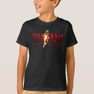 Camiseta ¡SHAZAM! Furia de los dioses   Logo de Furia de lo
