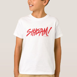 Camiseta ¡SHAZAM! Furia de los dioses   Logotipo del marcad