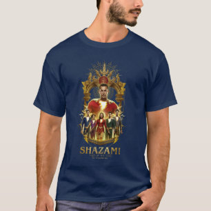 Camiseta ¡SHAZAM! Furia de los dioses   Marco humedal de SH