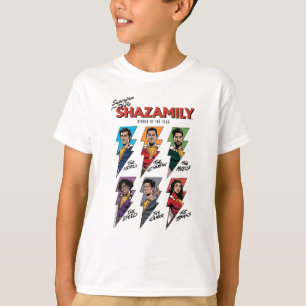 Camiseta ¡SHAZAM! Furia de los dioses   Pernos de historiet