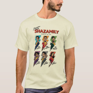 Camiseta ¡SHAZAM! Furia de los dioses   Pernos de historiet