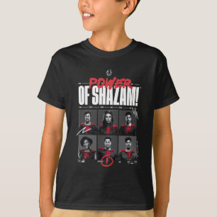Camiseta ¡SHAZAM! Furia de los dioses   Poder del Grupo SHA