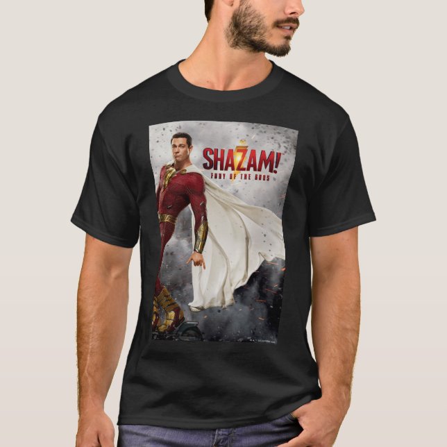Camiseta ¡SHAZAM! Furia de los dioses | Poster de cine suel (Anverso)