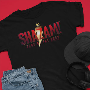 Camiseta SHAZAM! Fury of the Gods   Fury of the Gods Logo