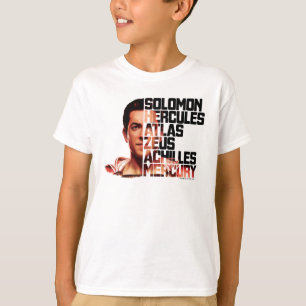 Camiseta ¡SHAZAM! gráfico de las siglas del primer del  