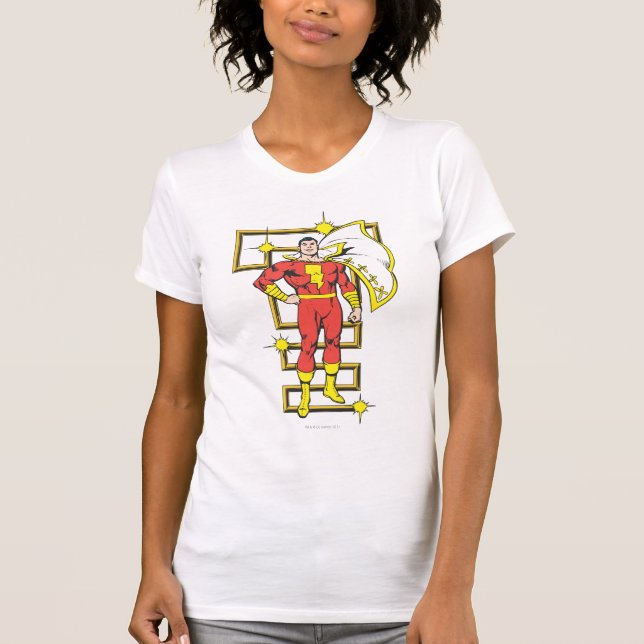 Camiseta SHAZAM Poses (Anverso)