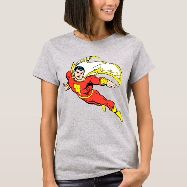 Camiseta Shazam Soaring (Anverso)