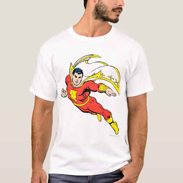 Camiseta Shazam Soaring (Anverso)