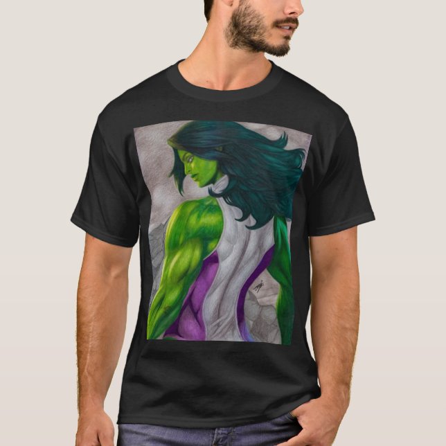 Camiseta She Hulk ~ Jennifer Walters (Anverso)
