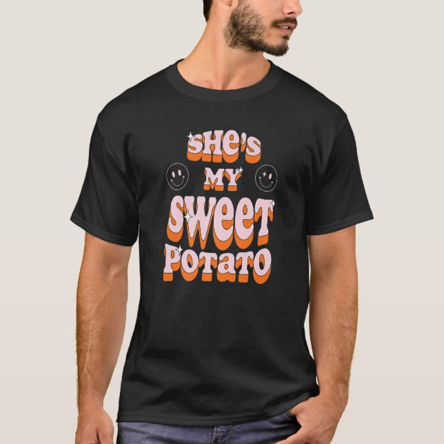 Camiseta She Is My Sweet Potato I Yam (Anverso)
