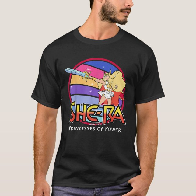 Camiseta She Ra And The Princess of Power Rainbow  (Anverso)