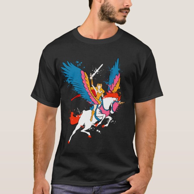 Camiseta She Ra chico retro (Anverso)