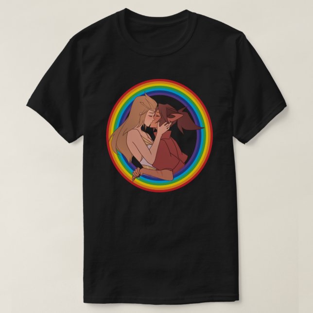 Camiseta She-ra y Catra Magnet (Diseño del anverso)
