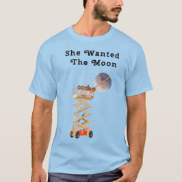 Camiseta She Wanted the Moon Men's Basic T-Shirt
