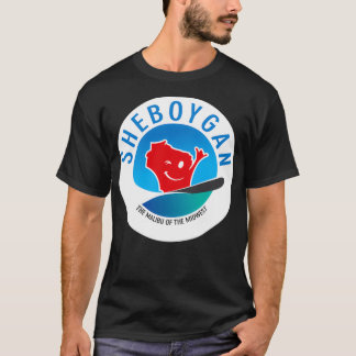Camiseta Sheboygan El Malibu de la Circular del Medio Oeste
